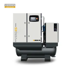 Beste Prijs 15kw 22kw 20hp 30hp Compressor Draagbaar Voor Vezel Snijden Draagbare Compressor Lucht