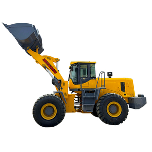 5000kg roda besar pemuat listrik ujung depan Cina roda pemuat Mini dengan tuas kontrol hidrolik - Product Image 3
