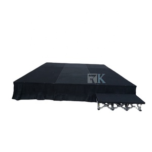 Escenario de Plataforma Cuadrada para Eventos, Instalación Rápida, Escenarios para Bodas al Aire Libre - Product Image 1