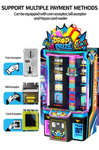 Macchina Arcade Ibrida a Gettoni con Doppia Uscita per Biglietti e Regali, Struttura in Acciaio Rinforzato e Plastica Durevole, Gioco a Riscatto Nascosto - Product Image 2