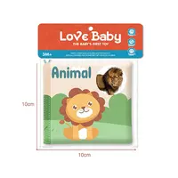 Xinmei צעצועי 2022 רך ספרי בד רחש קול תינוקות חינוכיים מוקדם ילדים יילוד קוגניציה ספר עם BB משרוקית לילדים