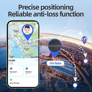 Traceur GPS intelligent pour clés, compatible uniquement avec <span class=keywords><strong>Apple</strong></span> Find My pour bagages, valises, AirTags, clés, sacs - Product Image 2