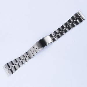 <span class=keywords><strong>Bracelet</strong></span> de montre en acier 316L brossé argenté de 20 mm de haute qualité pour SEIKO <span class=keywords><strong>SKX</strong></span> Fishbone Bullhead 6139 - Product Image 1