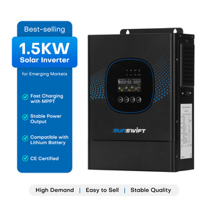 <span class=keywords><strong>ราคา</strong></span>โรงงานที่ดีที่สุด อินเวอร์เตอร์พลังงานแสงอาทิตย์ 1.5KW 2.5KW 12V คลื่นไซน์บริสุทธิ์ อินเวอร์เตอร์ไฮบริดสำหรับเก็บพลังงาน - Product Image 2