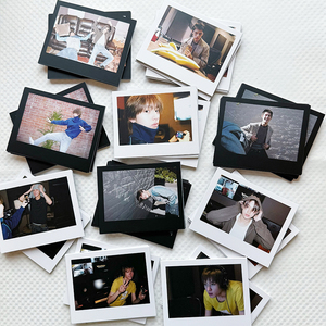 Carte photo <span class=keywords><strong>Polaroid</strong></span> personnalisée de 5 pouces avec graffiti, style impression instantanée avec art doodle pour cadeau et décoration murale - Product Image 2