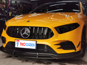 Lèvre de pare-chocs avant en fibre de carbone sèche de haute qualité TAKD 3K Twill pour Mercedes BENZ <span class=keywords><strong>AMG</strong></span> <span class=keywords><strong>A35</strong></span> <span class=keywords><strong>2020</strong></span>-2023 - Product Image 4