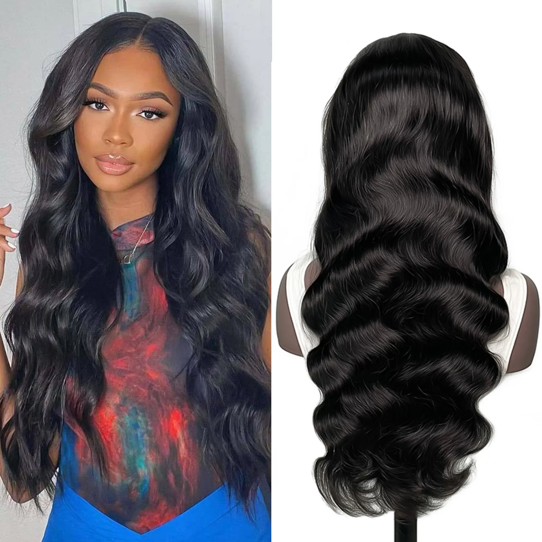 Perruque brésilienne frontale brute vietnamienne à prix abordables perruques de cheveux humains sans colle Full Hd Lace Perruques Lace Front Wig