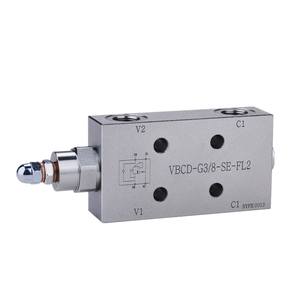 Válvulas de Bloqueo Hidráulicas de Doble Contrapeso Serie VBCD: VBCD-DEA/VBCD-DE-FL/VBCD-DE-<span class=keywords><strong>FLV</strong></span> - Product Image 1