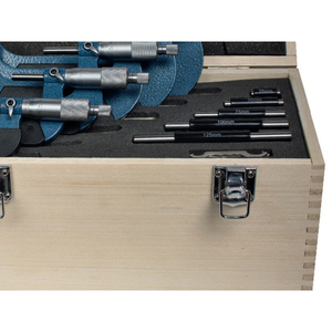 Juego de micrómetro externo Rupac de 12 piezas con 11 varillas de referencia en una caja - Product Image 2