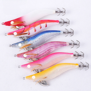 2.5 #   3.0 #   3.5 #   Leurre de pêche lumineux EGI pour calamar, crevettes en bois, seiches et poulpes - Product Image 1