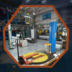 Máquina Envolvedora de Palés Automática Eléctrica de Alta Calidad LEW, para Film Estirable LLDPE, Empaquetada en Caja, con Motor PLC, para Alimentos - Product Image 2