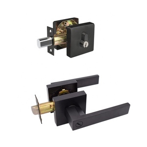 Bộ Khóa Cửa Kết Hợp Nội Thất Khóa Đòn Bẩy Cộng Với Chốt Cố Định Candados - Product Image 4