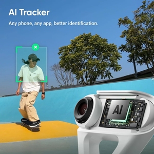 Bộ ổn định hình ảnh điện thoại di động Inst360 Flow 2 <span class=keywords><strong>Plus</strong></span> tích hợp trí tuệ nhân tạo, chống rung 3 trục, dùng được cho Android và <span class=keywords><strong>iPhone</strong></span>, pin 1100mAh - Product Image 4