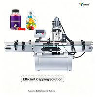 Équipement de bouchage de bouteilles avec alimentateur automatique de bouchons, compatible avec une machine de remplissage