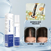 Serum Roll On Penumbuh Rambut dengan Minyak Kamomil, Minyak Jarak, dan Rosemary, Mengurangi Kerontokan Rambut, Menutrisi Kulit Kepala
