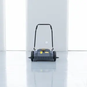 New Commercial Manual Road Cordless Hand Push Floor Sweeper Rotary Floor Sweeper