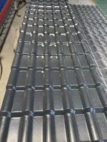 Tejas de Techo Corrugadas de Resina ASA PVC, Resistentes al Calor, Duraderas, Garantía de 20 Años, Anti-UV, Impermeables, para Almacenes, Fábricas y Casas Adosadas