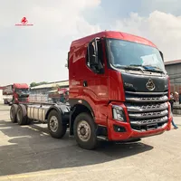 سعر المصنع مباشرة الجديد ديزل H7 330 hp يورو 5 8x4 شاحنة نقل البضائع الثقيلة