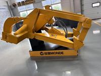 Ripper à trois dents pour terrains accidentés, scarificateur de charge lourde pour excavatrices de 40 tonnes avec composant moteur central