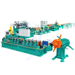 Machine à souder pour tubes ronds en acier au carbone OCEAN GI Machine <span class=keywords><strong>de</strong></span> fabrication <span class=keywords><strong>de</strong></span> tubes carrés en aluminium - Product Image 2