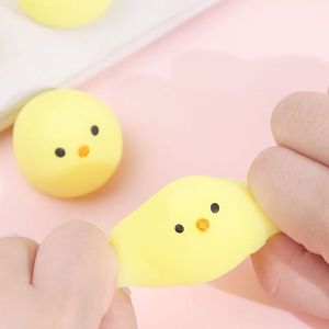 Hot Sale TPR Kawaii Animal Small Chick Squishy Toys Hand Exercise <b>Squeeze</b> Stress Relief Promotional Gifts Party Favors for Kids - Product Image 5