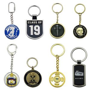 Venta al por mayor de aleación de zinc hierro 2D/3D esmalte suave duro llavero personalizado Logo llaveros recuerdo carta <span class=keywords><strong>Metal</strong></span> llaveros personalizados - Product Image 6