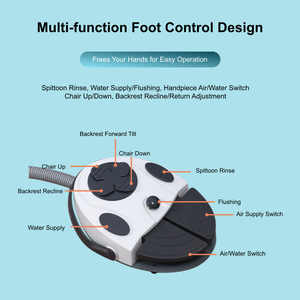 เครื่องมือรักษาทางทันตกรรมแบบครบวงจร All-in-One พร้อมโต๊ะทำฟันที่สะดวกสบาย รุ่นใหม่สำหรับทันตแพทย์มืออาชีพ เก้าอี้ทันตกรรม C30 Fu - Product Image 6