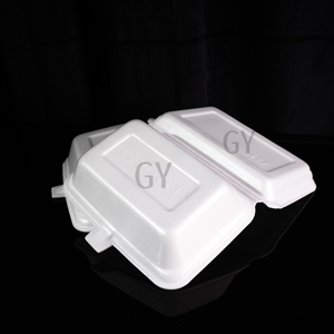 Boîtes alimentaires jetables en mousse, boîtes à emporter en mousse, boîtes à trois compartiments, boîtes pour petit-déjeuner, contenants alimentaires jetables en mousse - Product Image 1