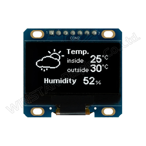 Pantalla OLED de Matriz Pasiva COG+PCB de 1.28 Pulgadas, 128x64, WEA012864L(SPI), Temperatura de Funcionamiento -40 ° C+80 ° Instrumento industrial C IC SH1106 - Product Image 4