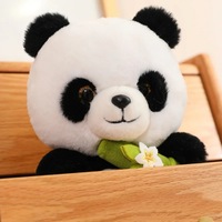 Vente en gros Panda mignon en bambou Jouet en peluche transfrontalier Poupée Jouets en peluche Jouet panda doux pour bébé