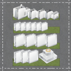 Rõ ràng Acrylic khối đánh bóng Cube cho hiển thị Kệ vuông hiển thị khối - Product Image 3