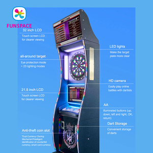 Máquina de Dardos Eléctrica para Juegos de Interior, Operada con Monedas, <span class=keywords><strong>Juego</strong></span> de Tiro al Blanco, Máquina de Juegos de Arcade - Product Image 4