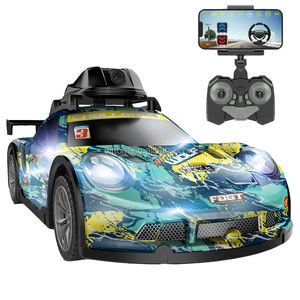 2.4G e APP RC FPV auto da corsa 4CH PVC Drift <span class=keywords><strong>Video</strong></span> in tempo reale per scattare foto con luci LH-C076 - Product Image 3