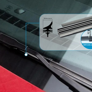 ยางปัดน้ำฝนรถยนต์ YX ASLAM แบบเติมได้ ทำจากยางธรรมชาติ - Product Image 5