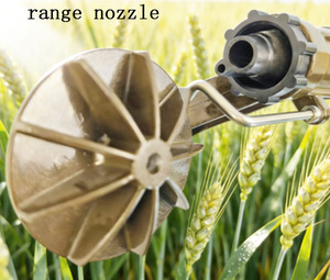 Canon à pluie longue portée NS40L 50m - Grand canon <span class=keywords><strong>d</strong></span>'irrigation agricole de 2 pouces avec 360° °   Entraînement par turbine à engrenages - Product Image 5