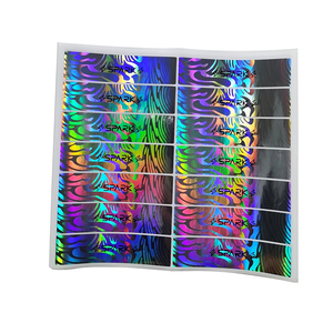 Laser Void <strong>Custom</strong> Round Security Holographic Label <strong>3d</strong> <strong>Hologram</strong> Sticker Paper Checkered Silver Holographic Sticker - Product Image 4