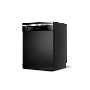 24 inç dahili bulaşık makinesi 16 takım akıllı mutfak ev için yüksek kapasiteli dolap bulaşık makinesi
