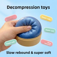 Jouet Squishy en forme de Boulette Vapeur Thème Transfrontalier Anti-stress - Cadeau Créatif Simulant la Décompression