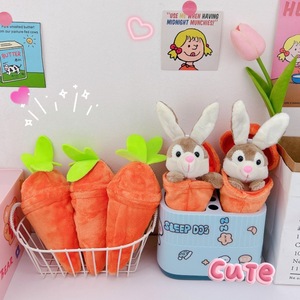 Porte-clés <span class=keywords><strong>en</strong></span> peluche Lapin <span class=keywords><strong>Carotte</strong></span> transformable, pendentif <span class=keywords><strong>de</strong></span> poupée amusant et créatif pour sacs/sacs à dos, unisexe, 14 ans+, cadeau <span class=keywords><strong>de</strong></span> fête, machine à griffes - Product Image 5