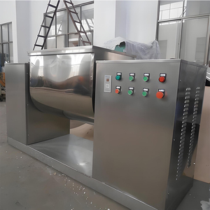 Mélangeur à cuve haute efficacité CH-10L 50L 100L en acier inoxydable 304 pour poudres alimentaires et aliments pour animaux, adapté à une utilisation à sec et à l'eau - Product Image 3