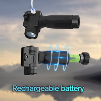 Lunette de visée laser compacte rechargeable avec lampe torche LED de chasse et combo laser vert