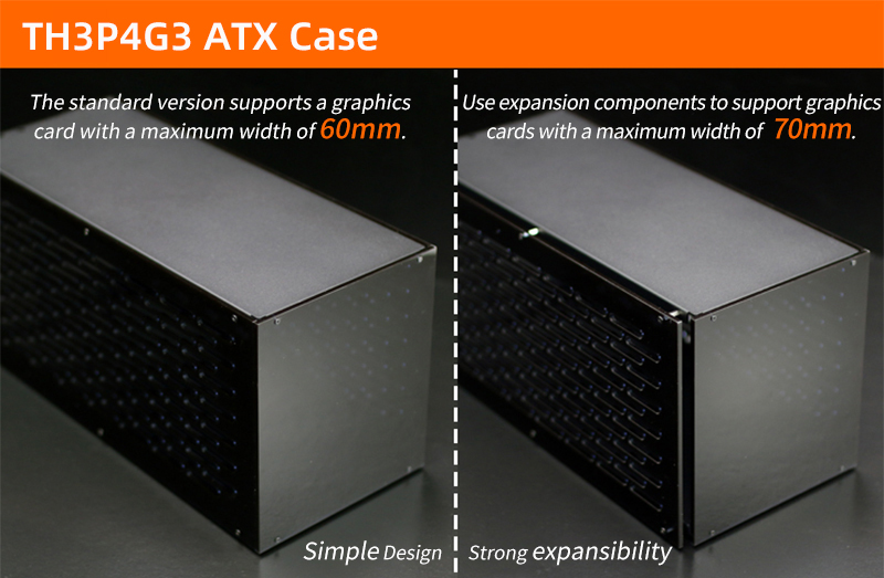 TH3P4G3 eGPUケース34cm TH3P4G3 eGPUケース34cm TH3P4G3 Thunderbolt3/4 GPU Dock
