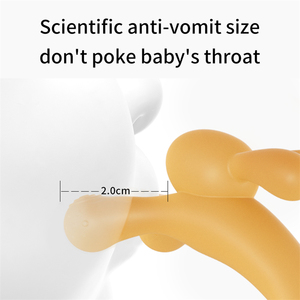 Bebestep Unisex Suave Masticable Bebé Molar Anillo Juguete Silicona De Grado Alimenticio Con Forma De Ballena Sonajero Mordedor 0-24 Meses Disponible - Product Image 6