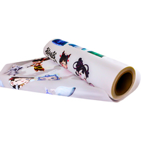 Tiansheng 11.8 "X 328ft DTF Film de transfert avec revêtement double face à base d'eau Film DTF pour imprimante A3 DTF (taille A3)