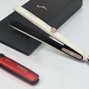 Plancha de pelo ultrasónica infrarroja, cepillo eléctrico para alisar el cabello, alisado, portátil - Product Image 4