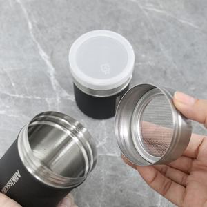 Shaker à mailles fines en acier inoxydable classique, écologique, avec logo personnalisé, pour café, thé, expresso, poivre, sel, sucre, épices - Product Image 4