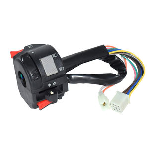 7/8 "22mm <span class=keywords><strong>moto</strong></span> ATV guidon commutateurs de commande phare antibrouillard lumière <span class=keywords><strong>clignotant</strong></span> klaxon bouton de commutation avec <span class=keywords><strong>faisceau</strong></span> de câblage - Product Image 2