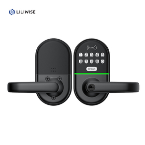 Cerradura Inteligente Liliwise Versión con Botón Tuya, Cerradura Electrónica Inteligente para Puerta con Huella Digital y Contraseña Digital de Aluminio - Product Image 1