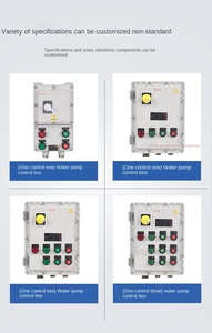 Caja de distribución a prueba de explosiones Caja de control a prueba de explosiones de aleación de aluminio Ventilador Caja de control de bomba de agua - Product Image 5