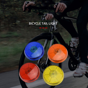 Luz reflectora intermitente redonda promocional, Impresión de logotipo, luz de advertencia LED DE SEGURIDAD reflectante, luz intermitente redonda con Clip trasero - Product Image 6